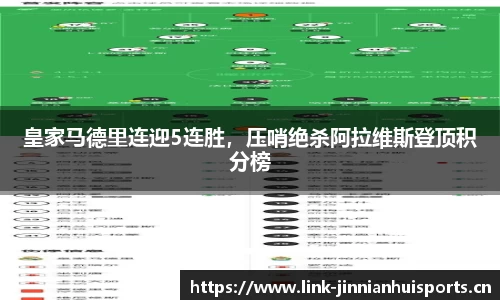 皇家马德里连迎5连胜，压哨绝杀阿拉维斯登顶积分榜